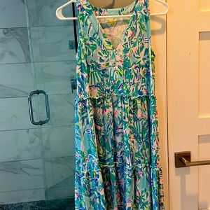 Lilly Pulitzer cotton swing Stretch Dress size XS